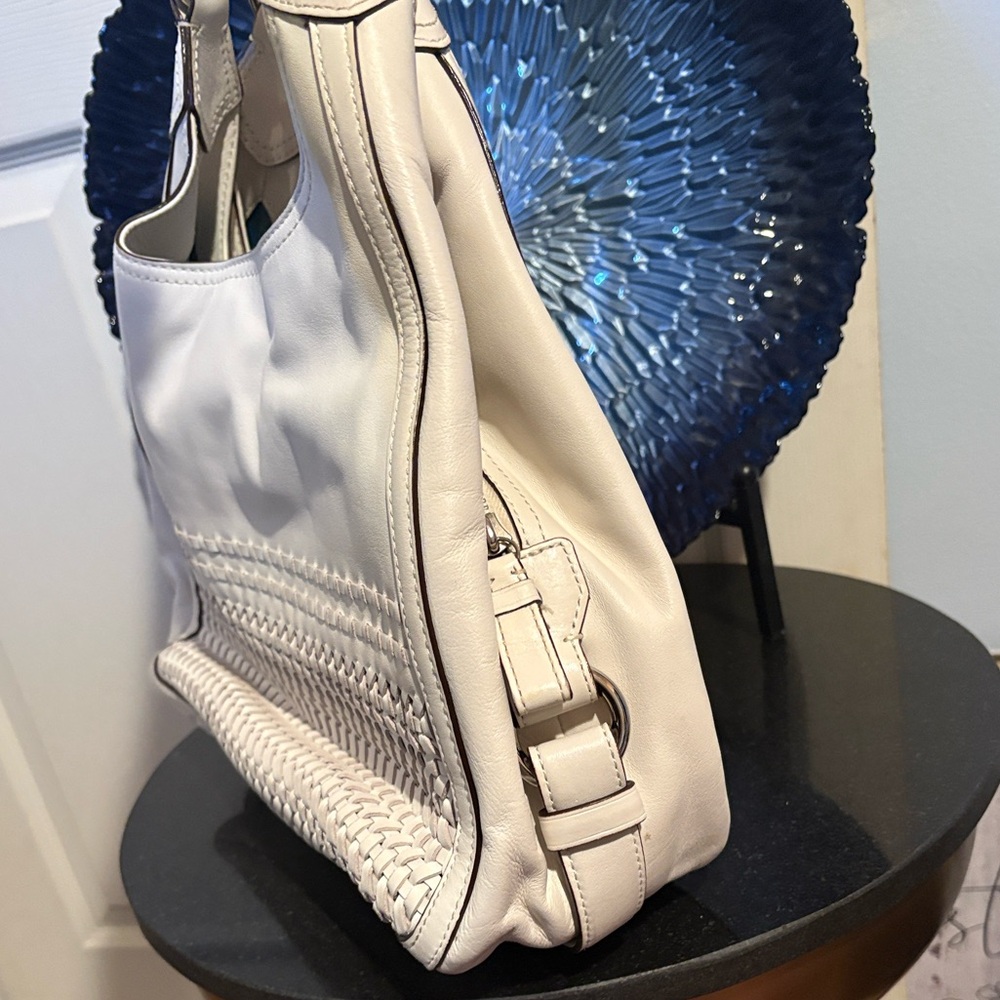 Coach & Brahmin- RESERVED MINUS BROWN CROSSBODY - Picture 6 of 9